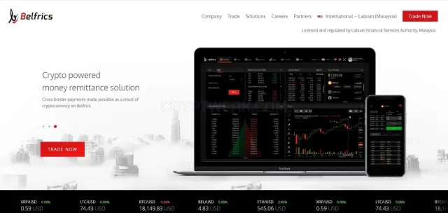 Belfrics website