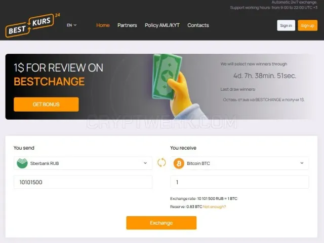 Bestkurs24 website