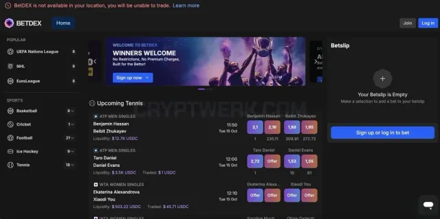 betdex website
