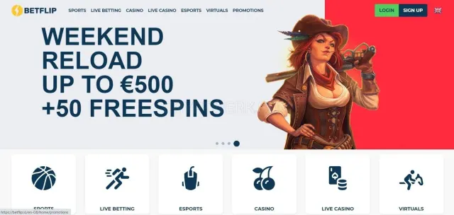 BetFlip website