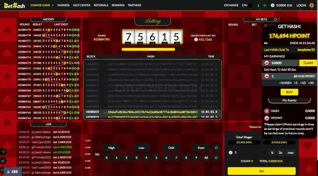 BetHash website