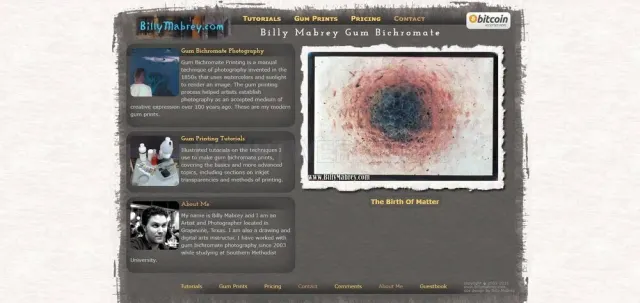 Billy Mabrey website