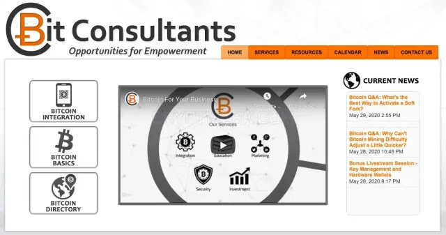 Bit Consultants website