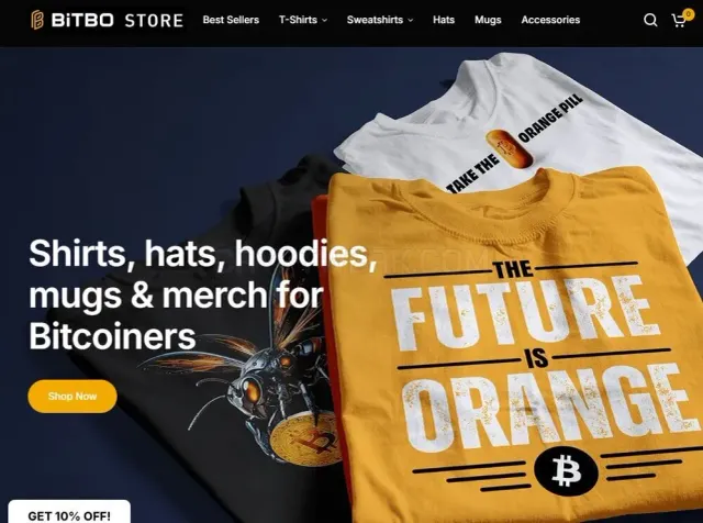 Bitbo Store website