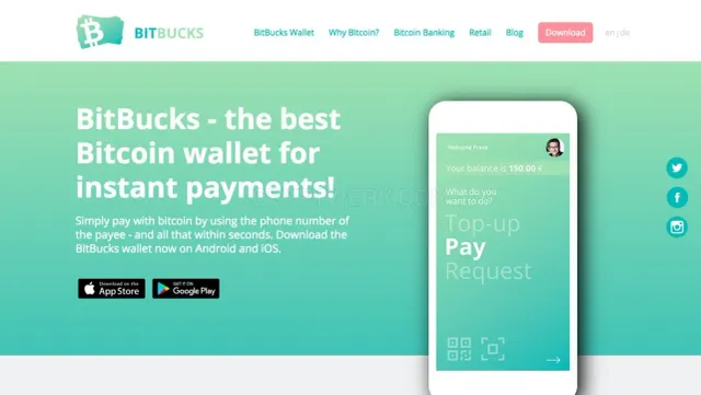BitBucks website
