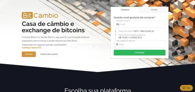BitCambio website