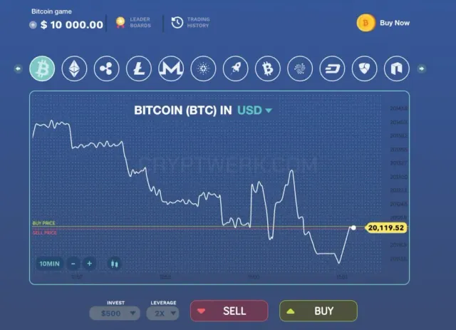 Bitcoin Flip website