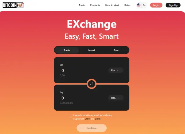Bitcoinmat website