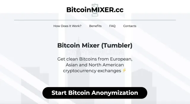 BitcoinMIXER.cc website