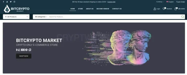 Bitcryptomarket website