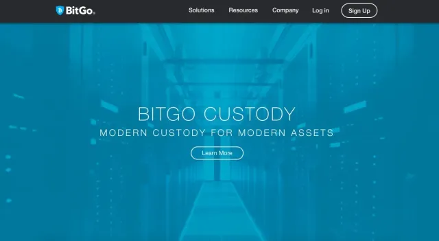Bitgo Wallet website