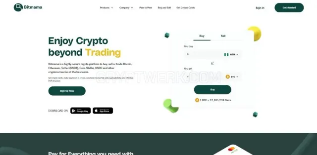 Bitmama website