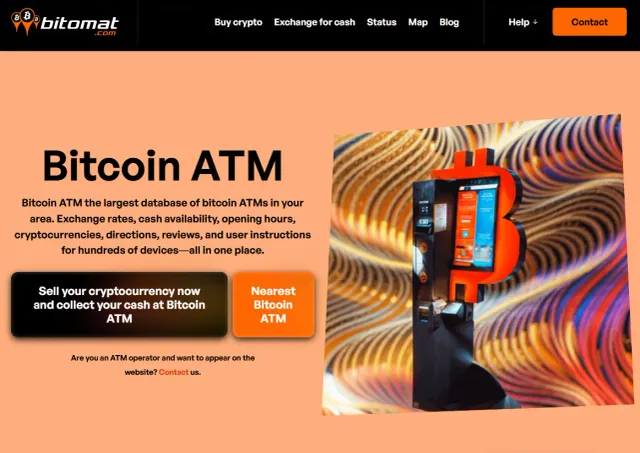 Bitomat website