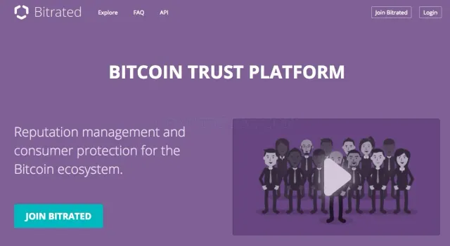Bitrated.com website