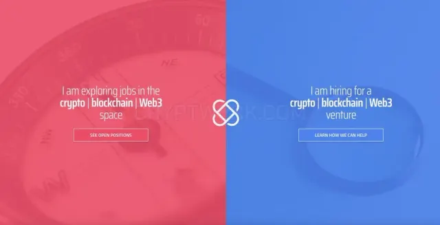 Blockchain Headhunter website