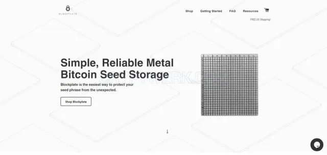 Blockplate website