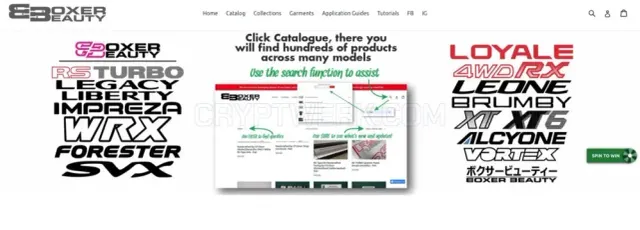 Boxer Beauty website