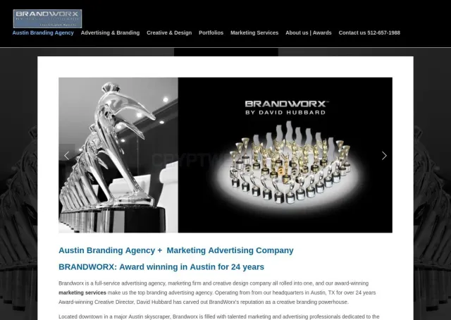 Brandworxaustin.com website