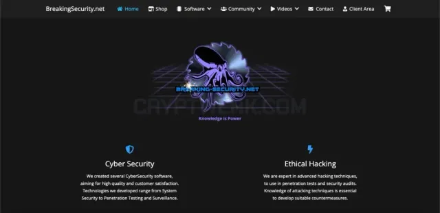 BreakingSecurity.net website