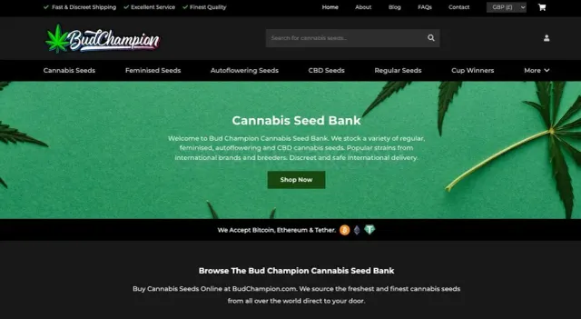 Bud Champion website