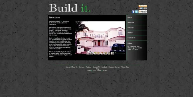 Build it website