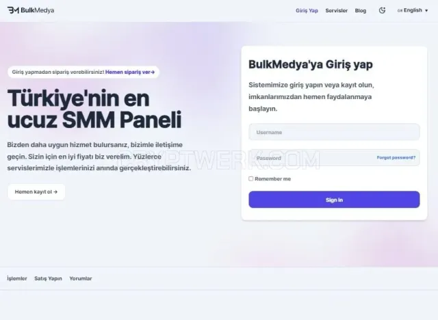 Bulk Medya website