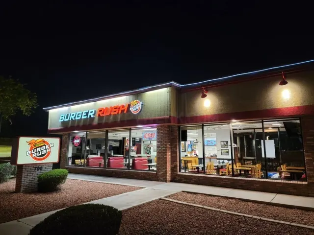 Burger Rush website