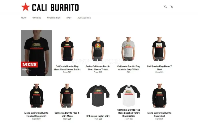 Cali-burrito.com website