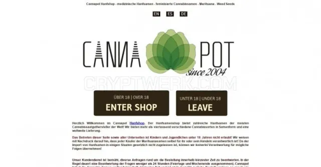 Cannapot website