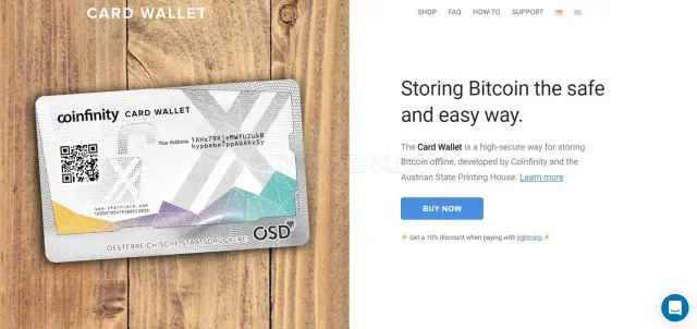 Card Wallet website