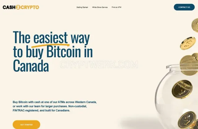 Cash2Crypto website