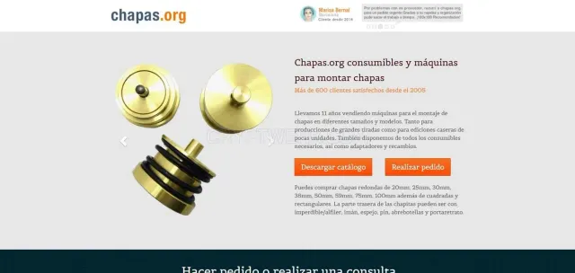 Chapas.org website
