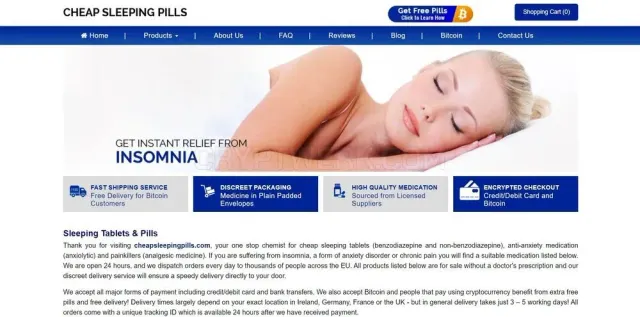Cheap Sleeping Pills website