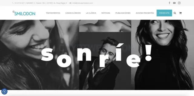 Clínica Smilodon website