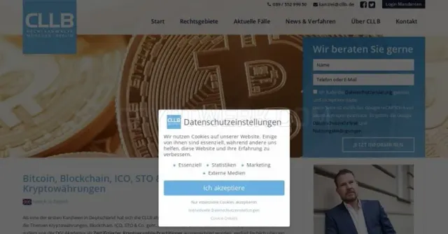 CLLB Lawyers website