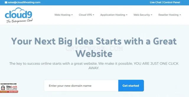 HostPapa website