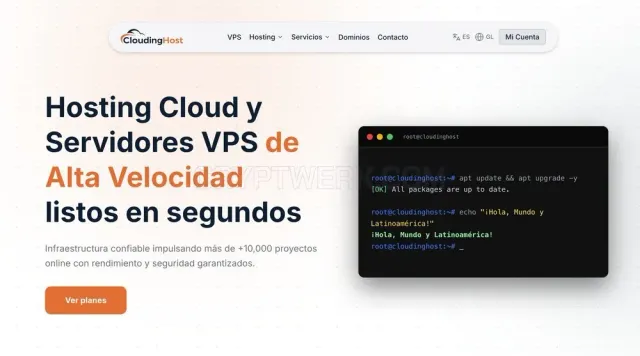 CloudingHost Corp website