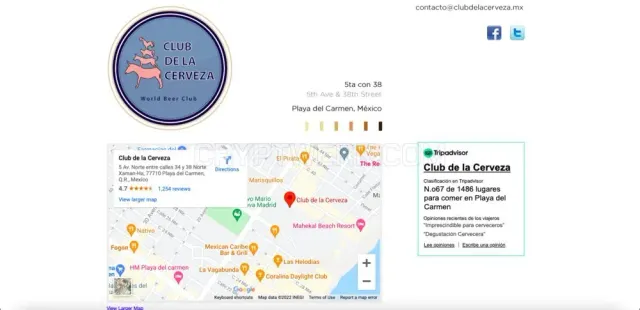 Club de la Cerveza website