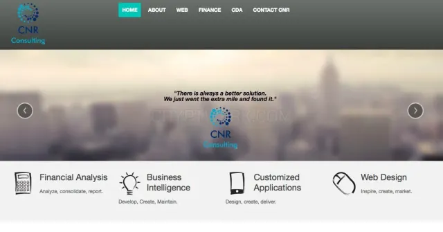 CNR Consulting website