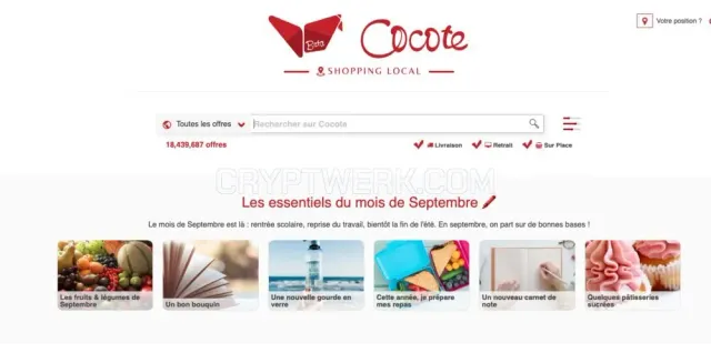 Cocote website