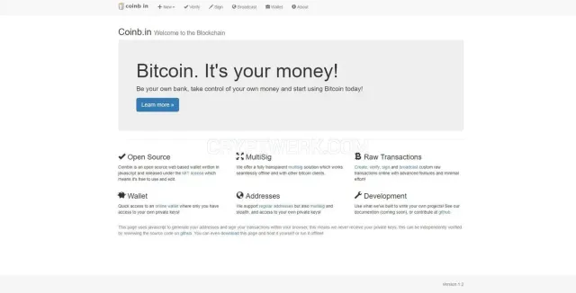 Coinbin website