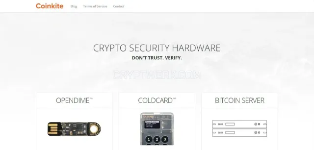Coinkite website