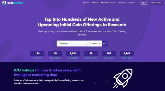 Coinlauncher.io website