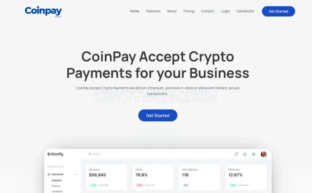 CoinPay website