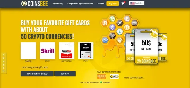 Coinsbee.com website