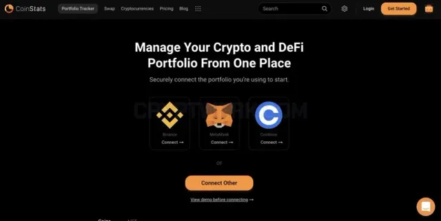 Coinstats.app website