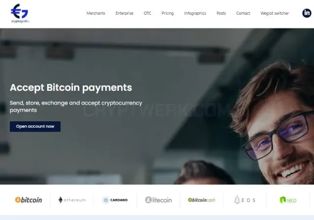 Cryptografic OÜ website