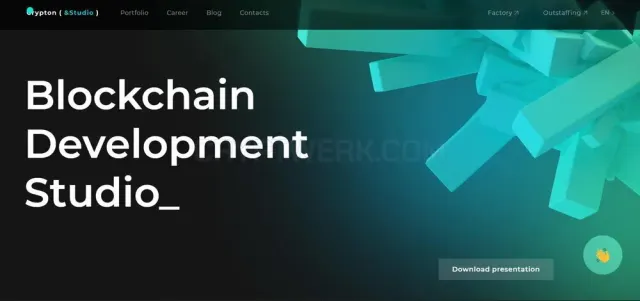 Crypton Studio website