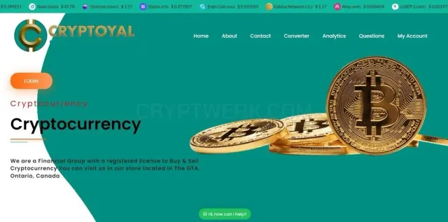 Cryptopal website
