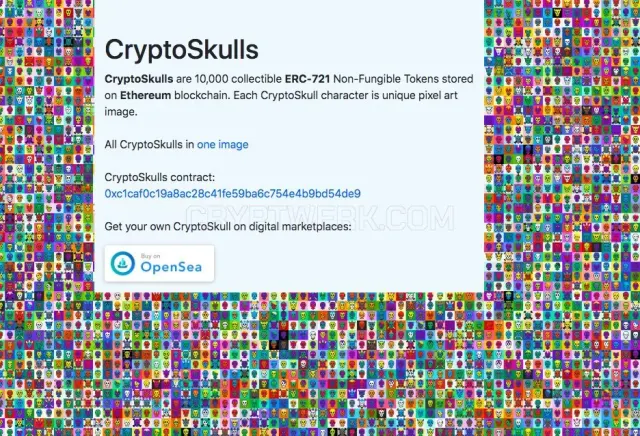 CryptoSkulls website